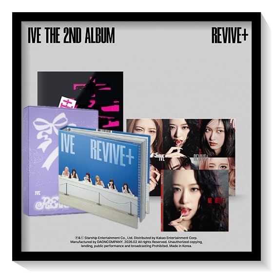 Amazon.co.jp: IVE (アイブ) - THE 2ND ALBUM [ REVIVE+ ] 韓国盤 (5種